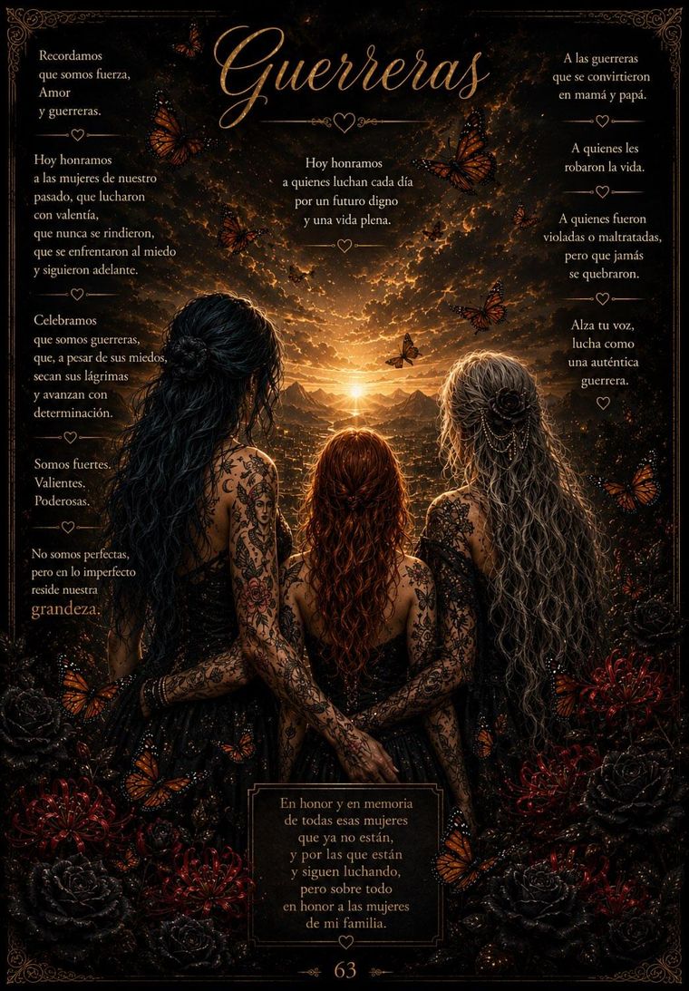 Página 63 del libro: Guerreras.